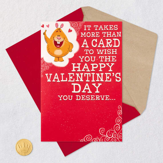 More than a Card Funny Valentine's Day Card With Mini Pop-Up Cards, , large image number 9
