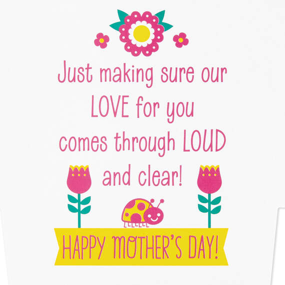 Talking Animals Mother's Day Card With Sound and Light, , large image number 3