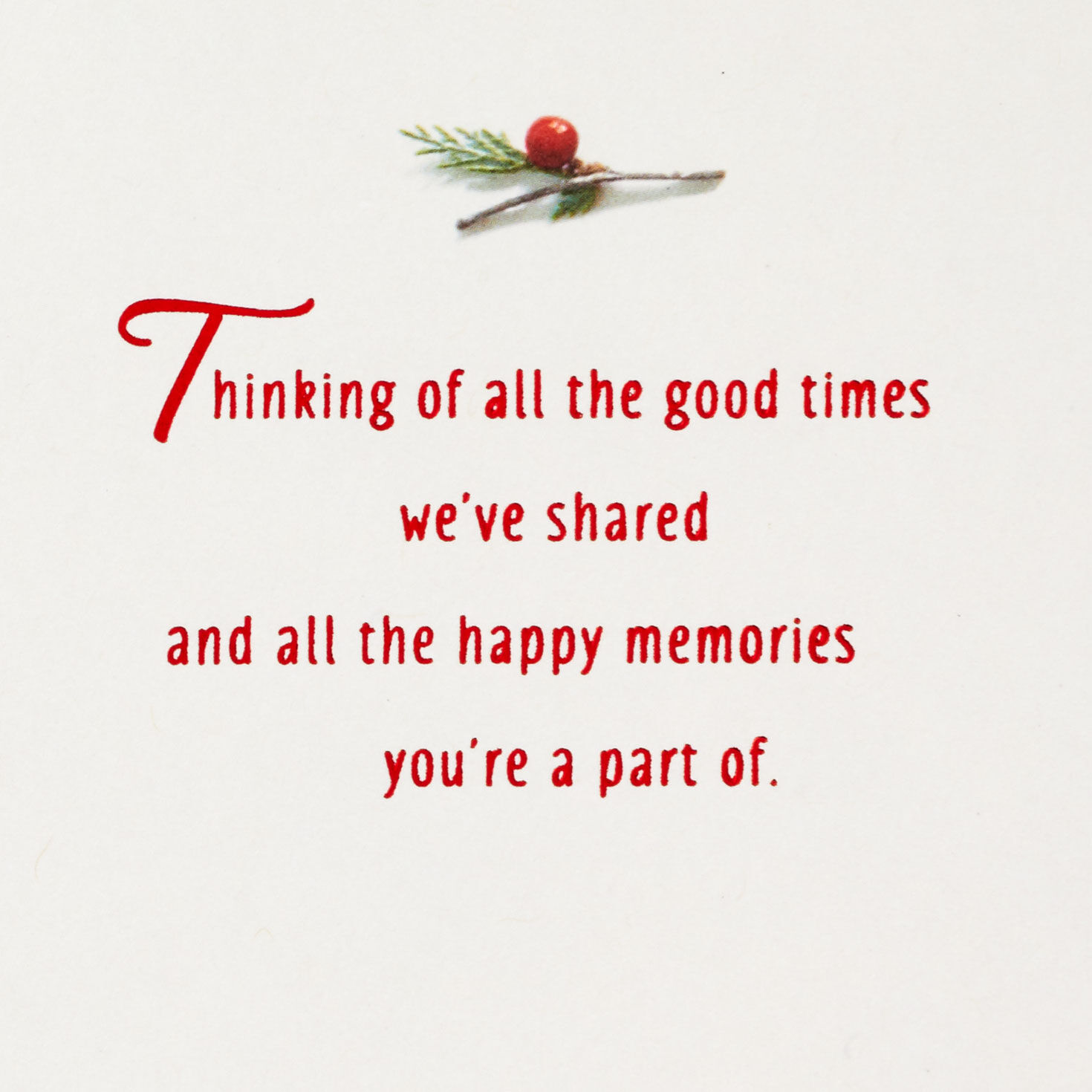 Pinecone Wreath Christmas Card for Brother Sentiment image number 3