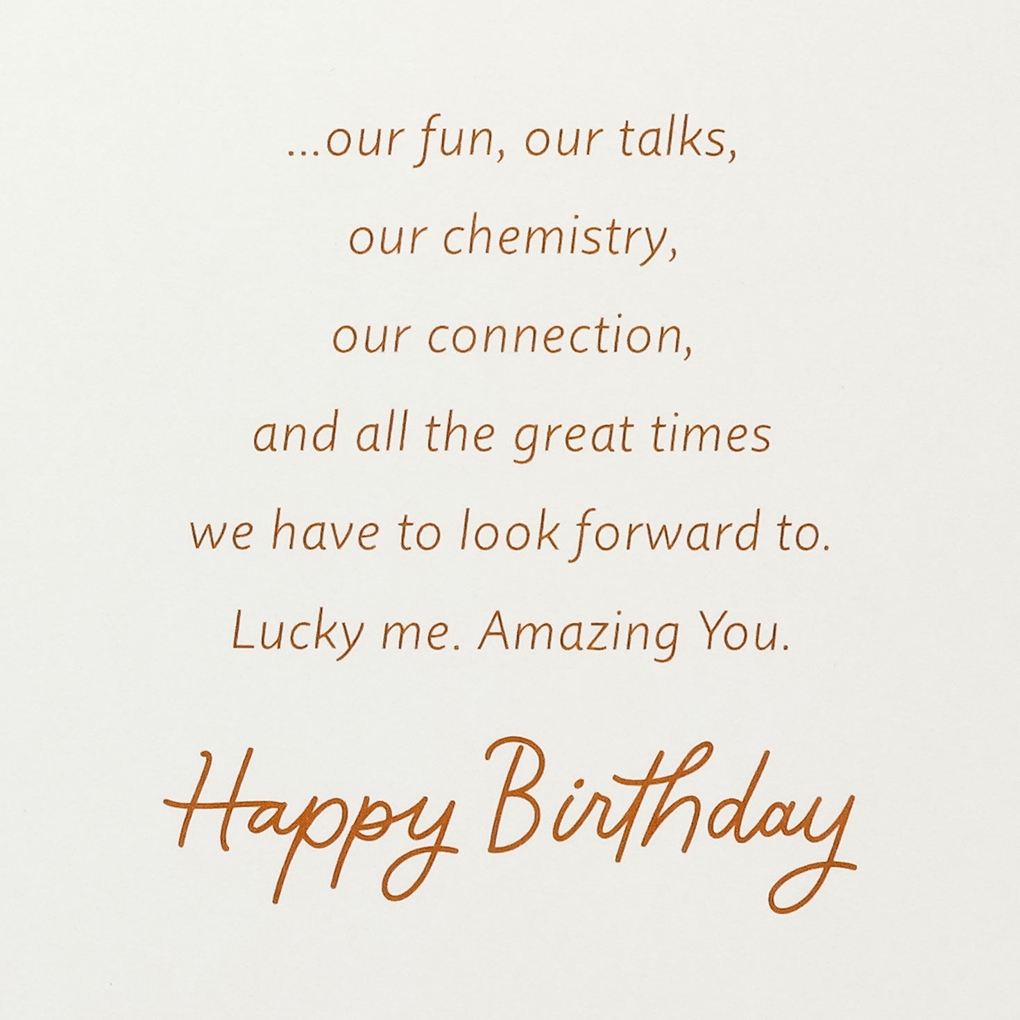 Romantic Pastel Heart Birthday Card Sentiment image number 2