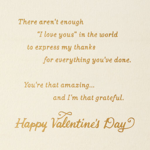 Love You, Mom Valentine's Day Card, 