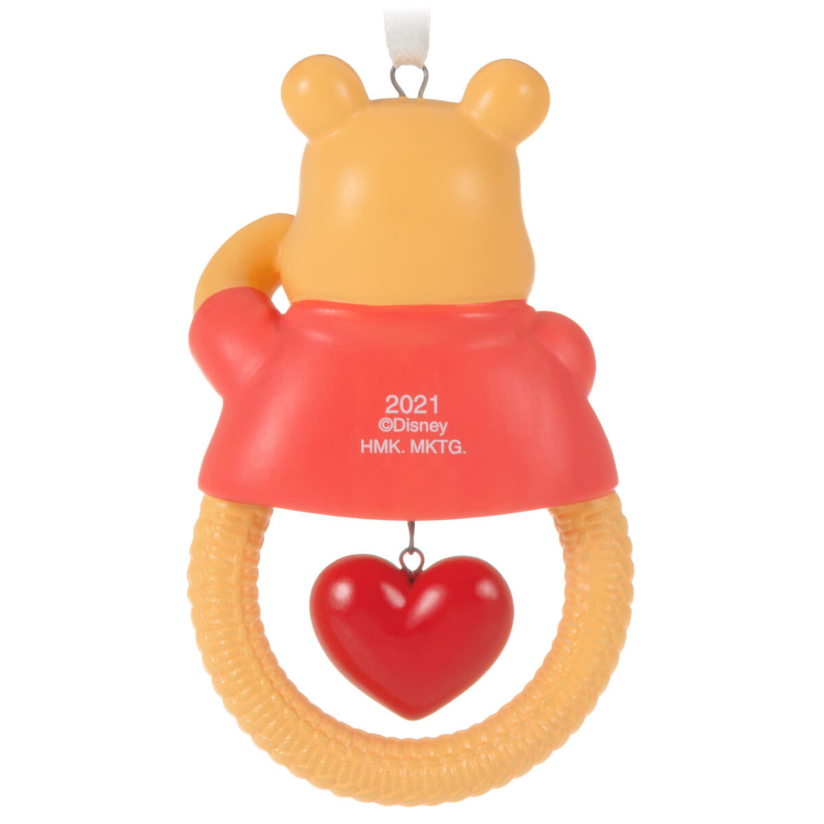 2022 Hallmark Ornament Babys First Christmas Disney Winnie The Pooh Disney Winnie the Pooh Baby's First Christmas 2021 Porcelain Ornament