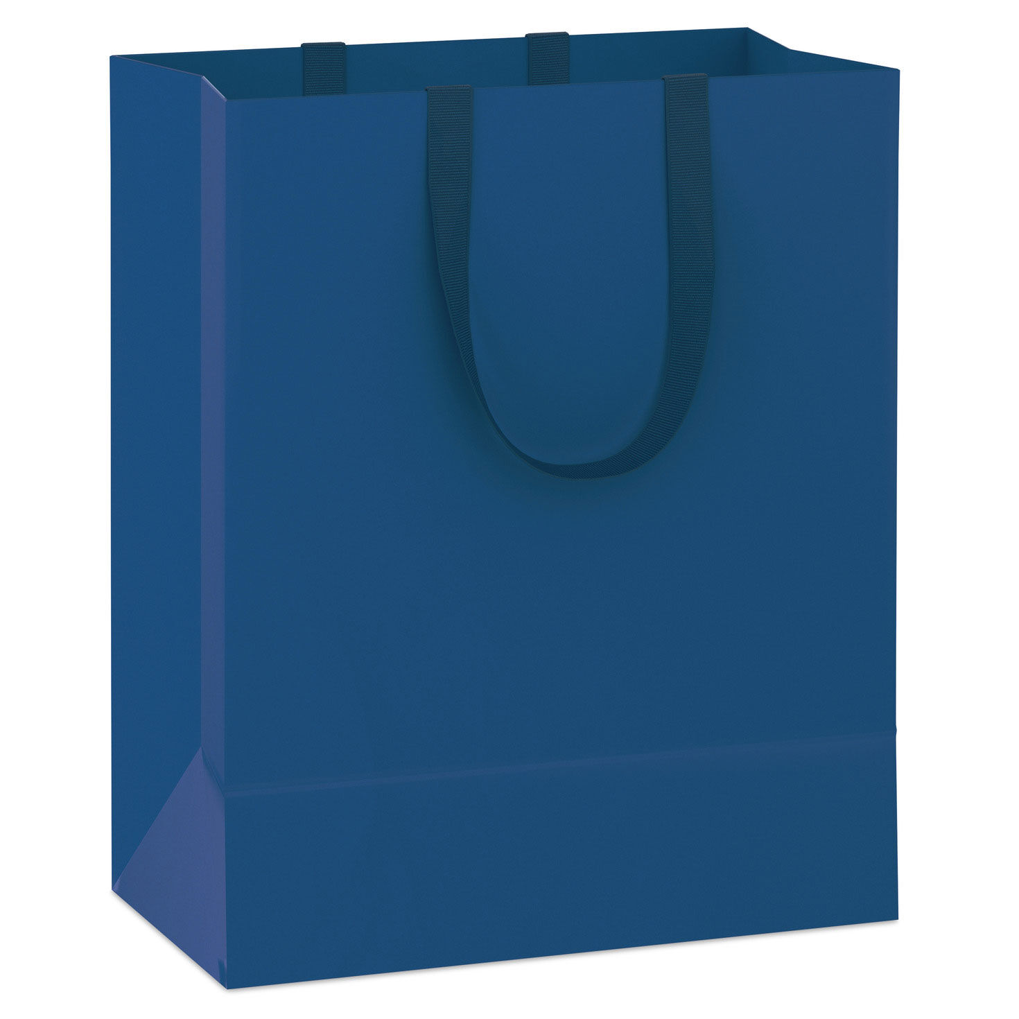 Medium Navy Blue Gift Bag back image number 6