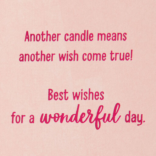 Another Wish Come True Birthday Card, 