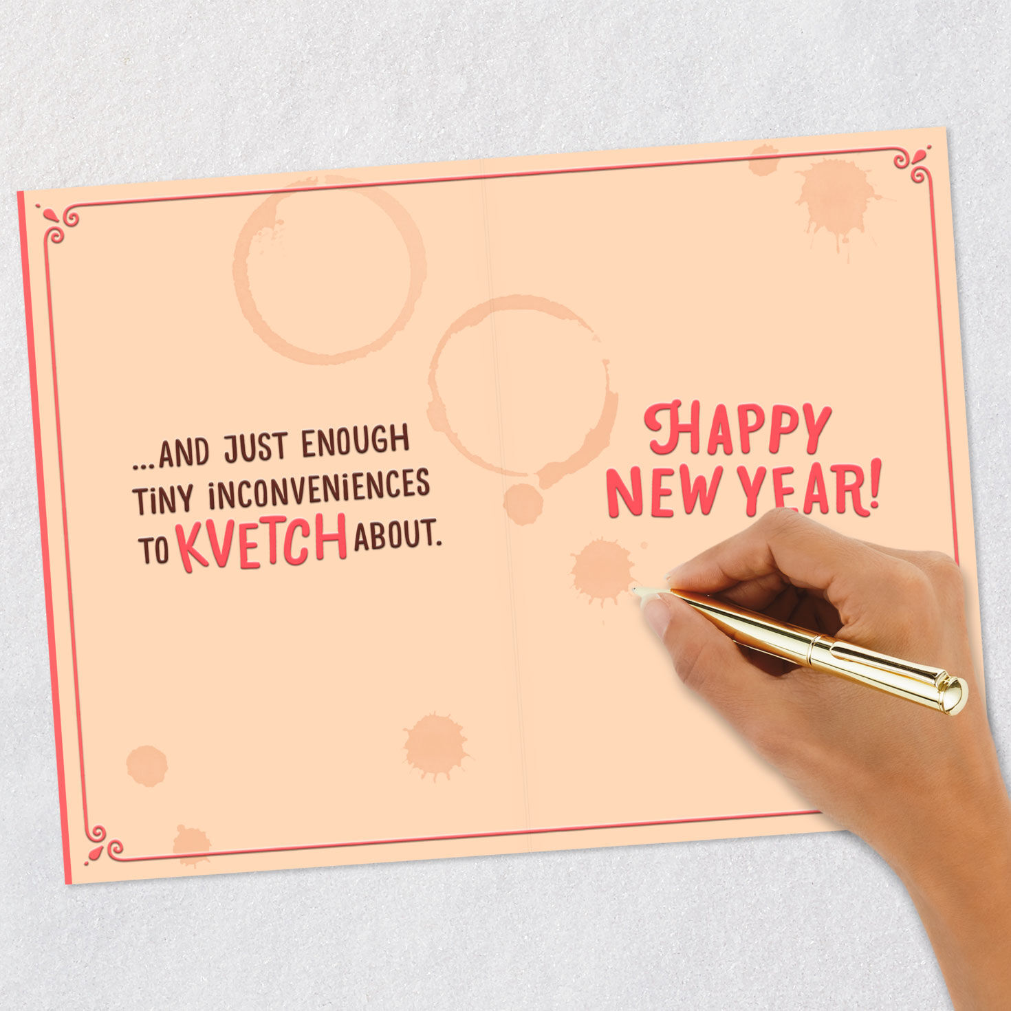 Just Enough Kvetching Funny Rosh Hashanah Card for only USD 2.99 | Hallmark