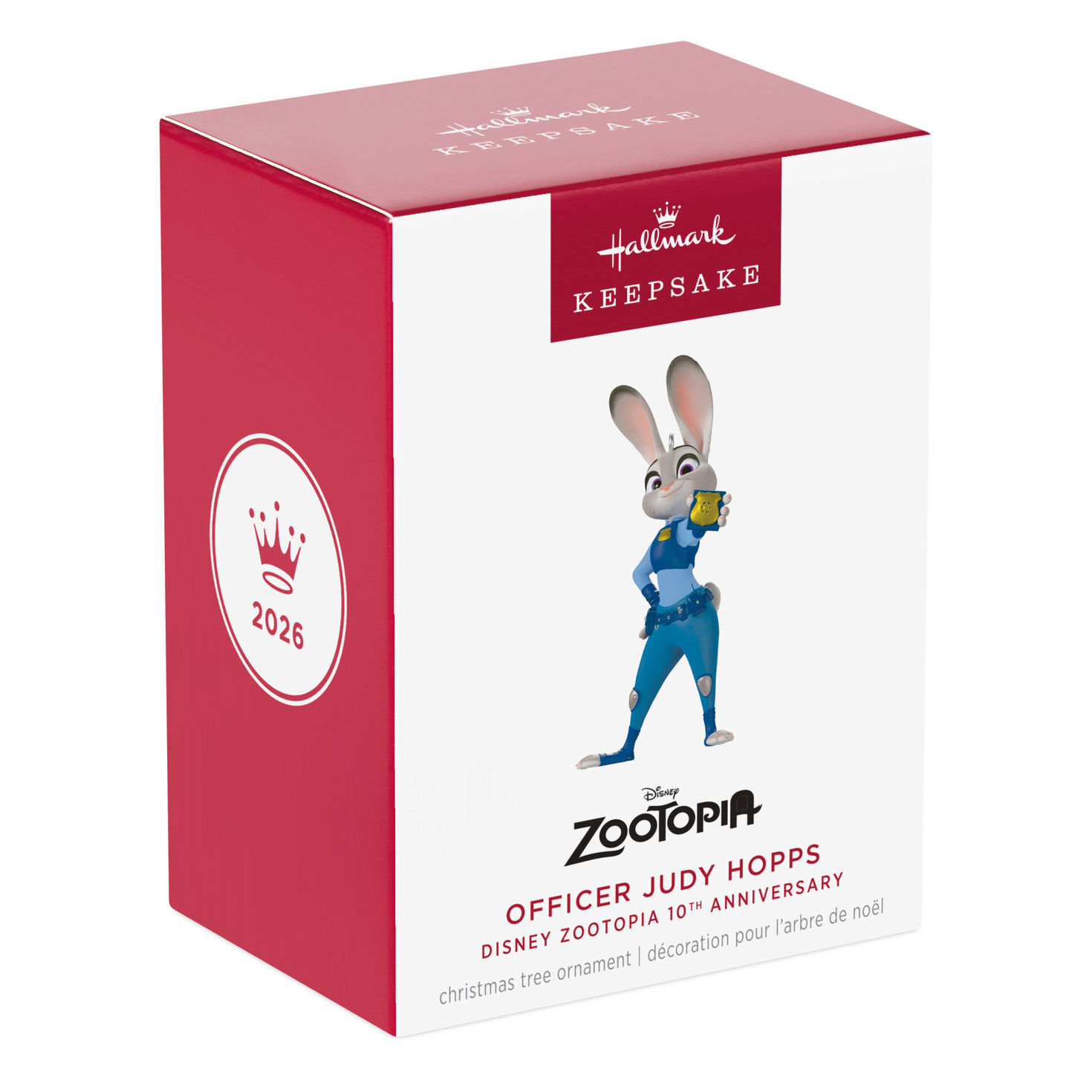 Zootopia Officer Judy Hopps Keepsake Ornament package front image number 7
