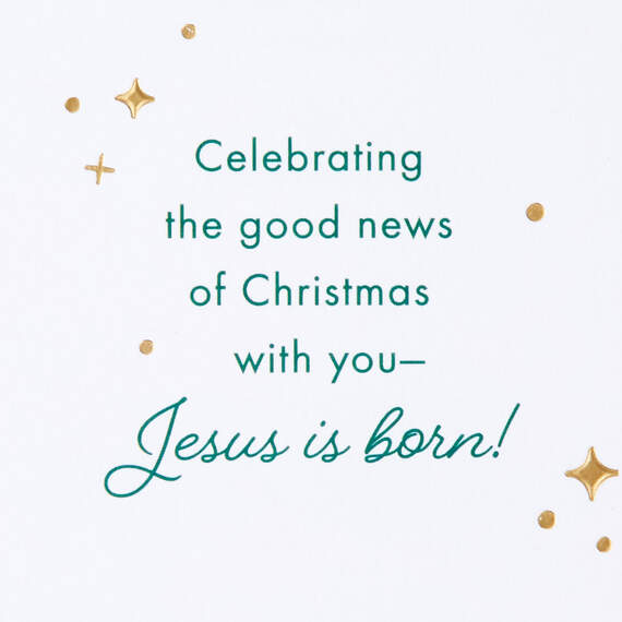 DaySpring Candace Cameron Bure Good News Great Joy Religious Christmas Card, , large image number 3