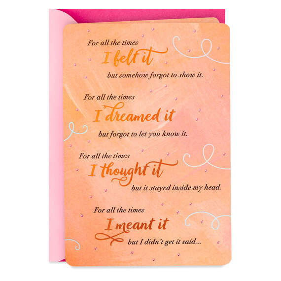 Grateful for You and Love You So Much Romantic Mother's Day Card, , large image number 1