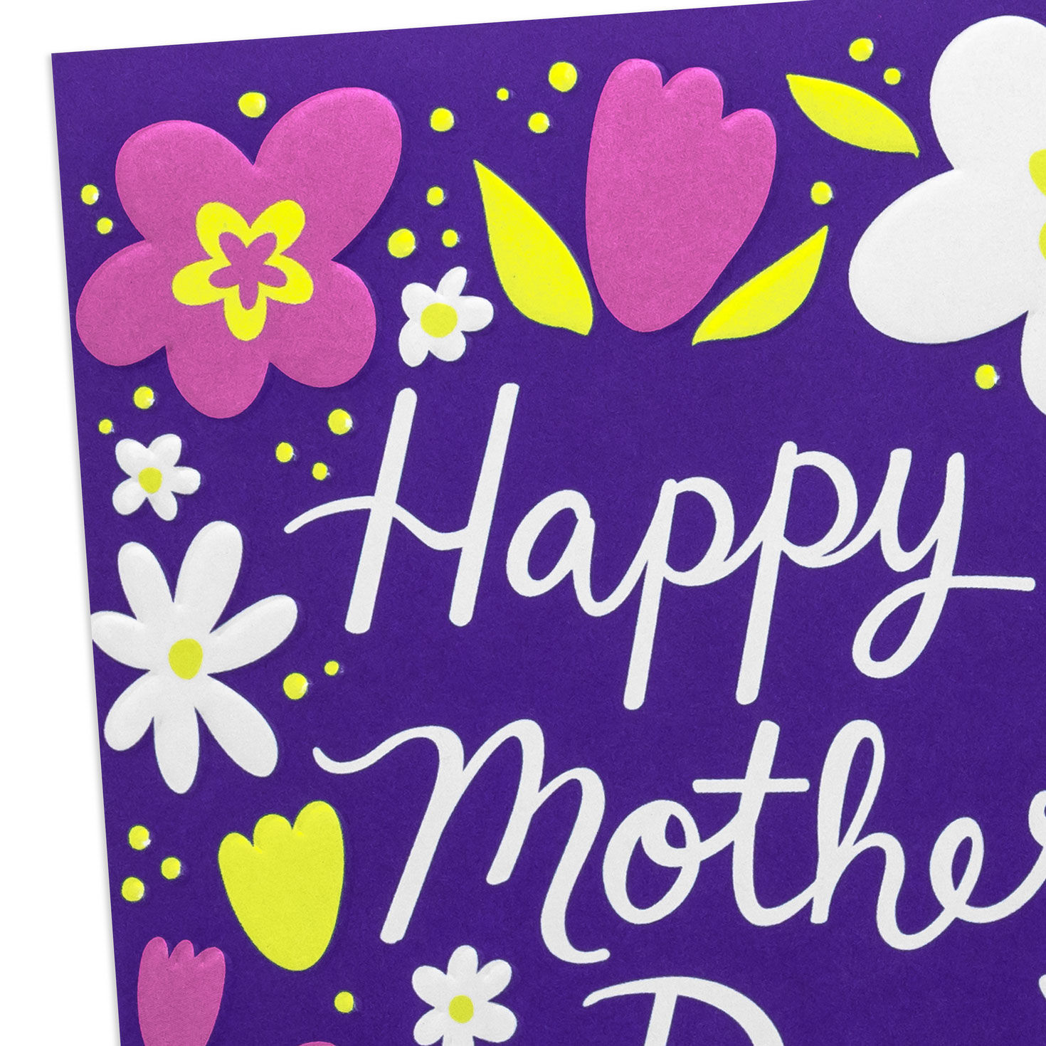 Spring Flowers Mom Mother's Day Card Card Front Detail image number 4