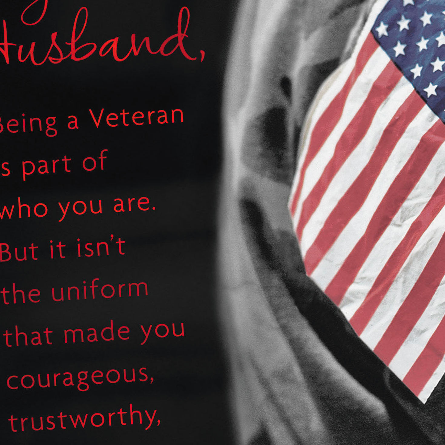 Courageous Heart Veterans Day Card for Husband for only USD 2.00 | Hallmark