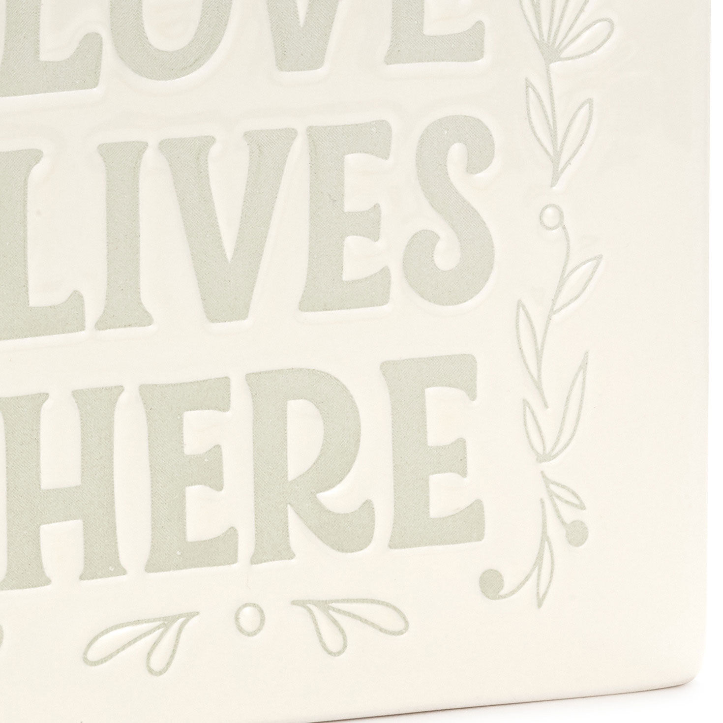 Love Lives Here House-Shaped Vase, , large image number 4