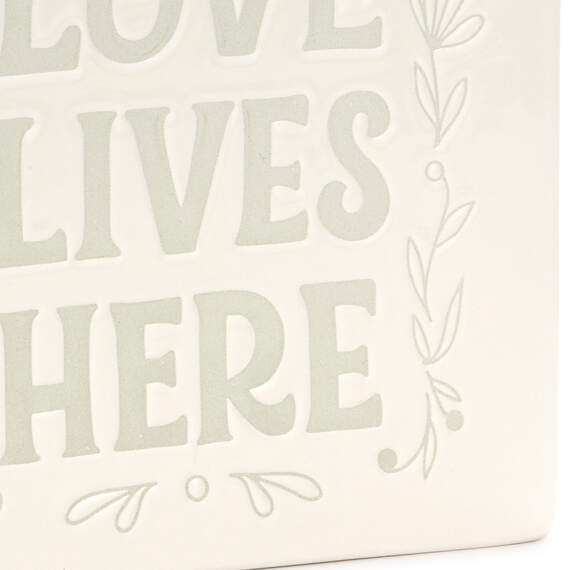 Love Lives Here House-Shaped Vase, , large image number 4