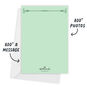 Joy With Doodles Personalized Christmas Photo Card Card back with Envelope indicating personalization image number 3
