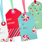 Holiday Fun 8-Pack Assorted Christmas Gift Tags up close detail image number 4