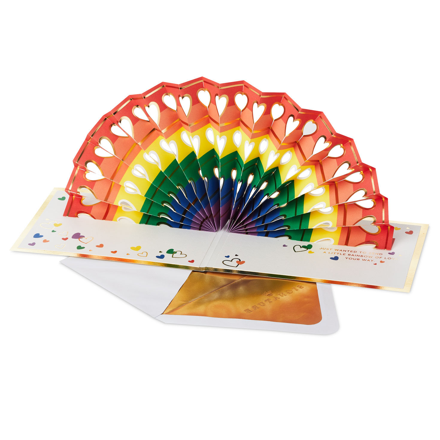 You're Amazing Rainbow and Hearts 3D Pop-Up Love Card for only USD 12.99 | Hallmark
