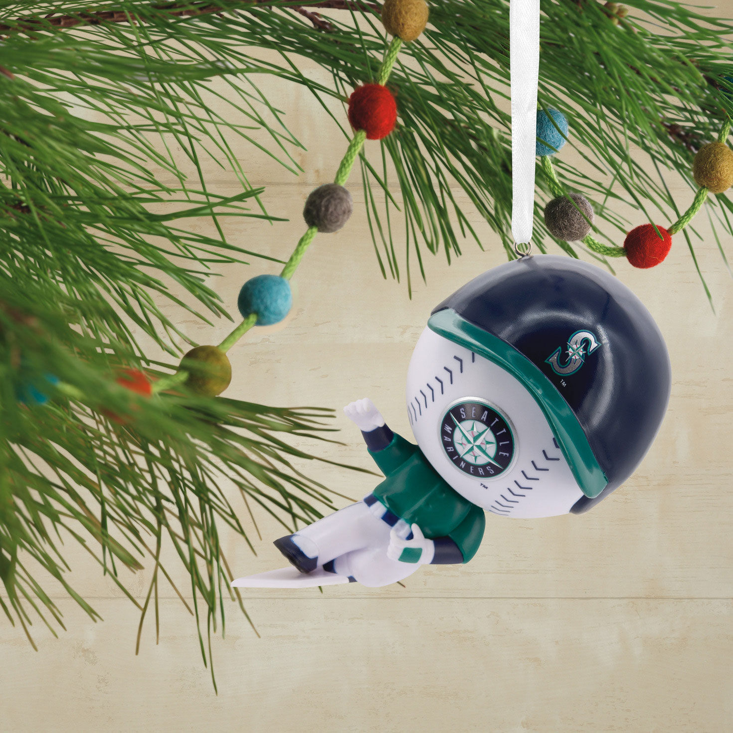 MLB Seattle Mariners&trade; Bobblehead Ornament, , large image number 2