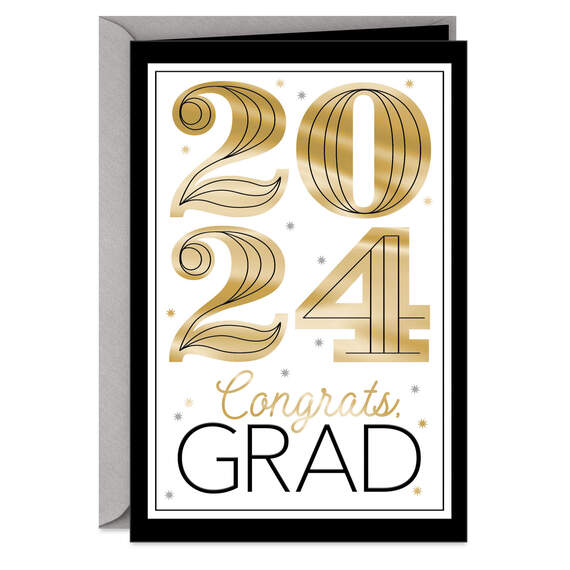 Congrats, Grad 2024 Graduation Card, , large image number 1