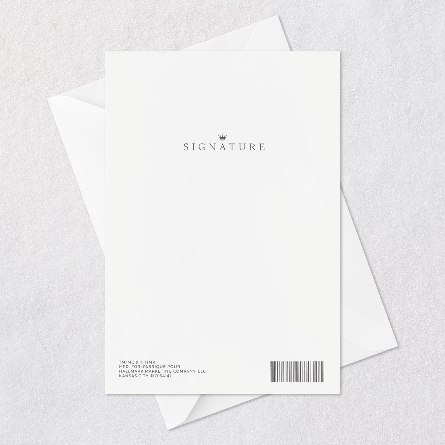 Streamers and Confetti Signature Birthday Card Card Back with Envelope image number 6