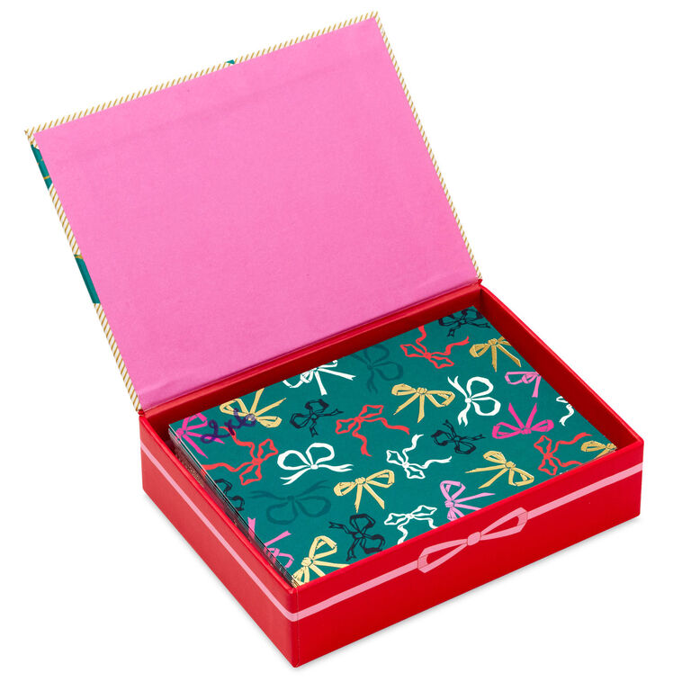 Lacey Holiday Blank Christmas Cards Assortment package open image number 3