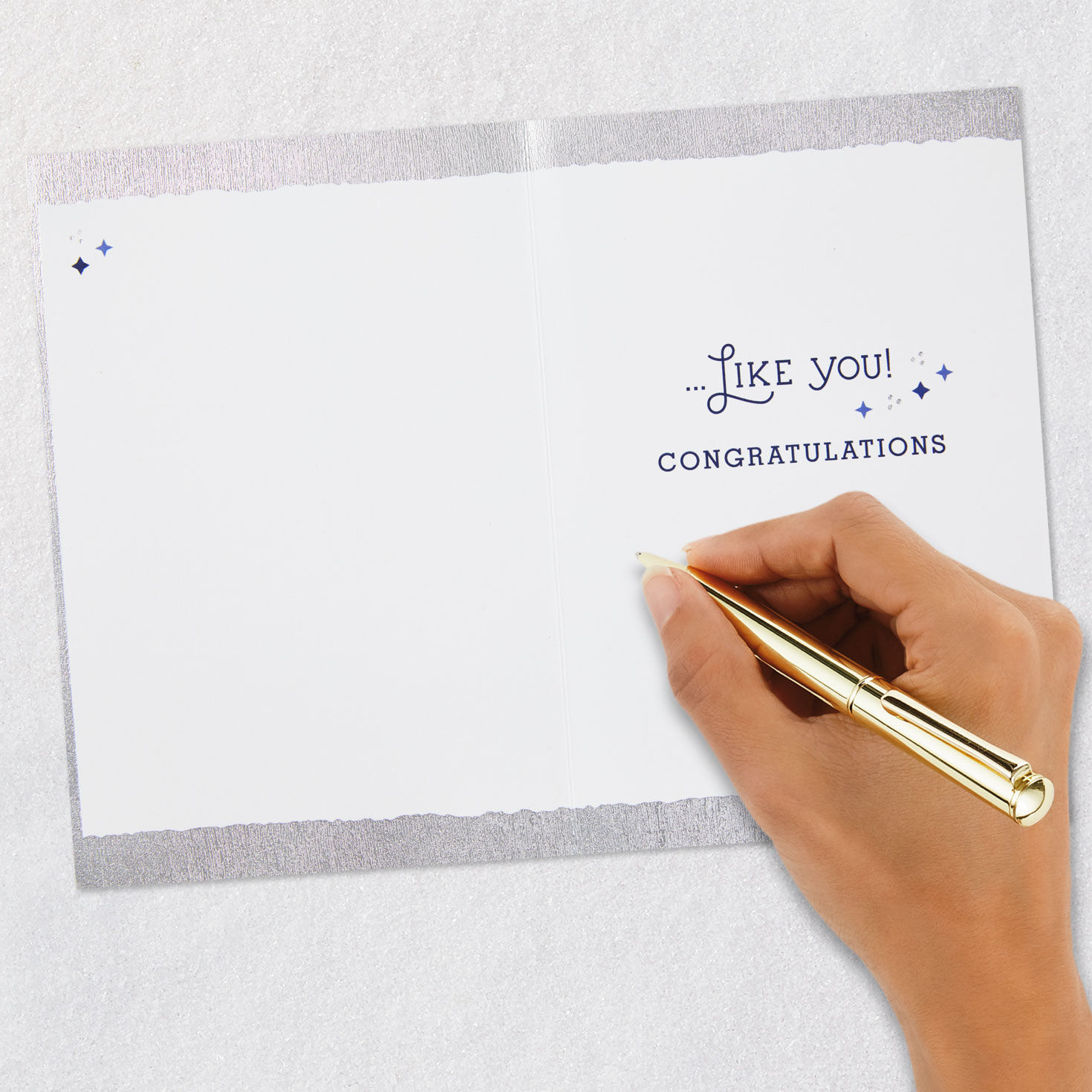 Moon, Stars and Mountains Congratulations Card  image number 6