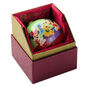 Mickey Minnie Ne'Qwa Art Glass Christmas Ornament box lid off image number 8