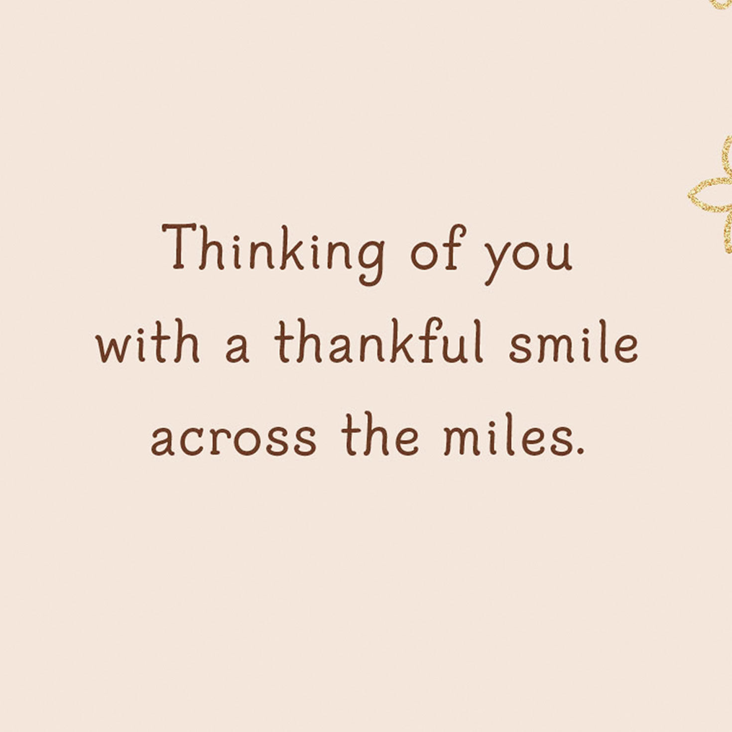 Mailbox and Flowers Religious Thanksgiving Card Sentiment image number 2