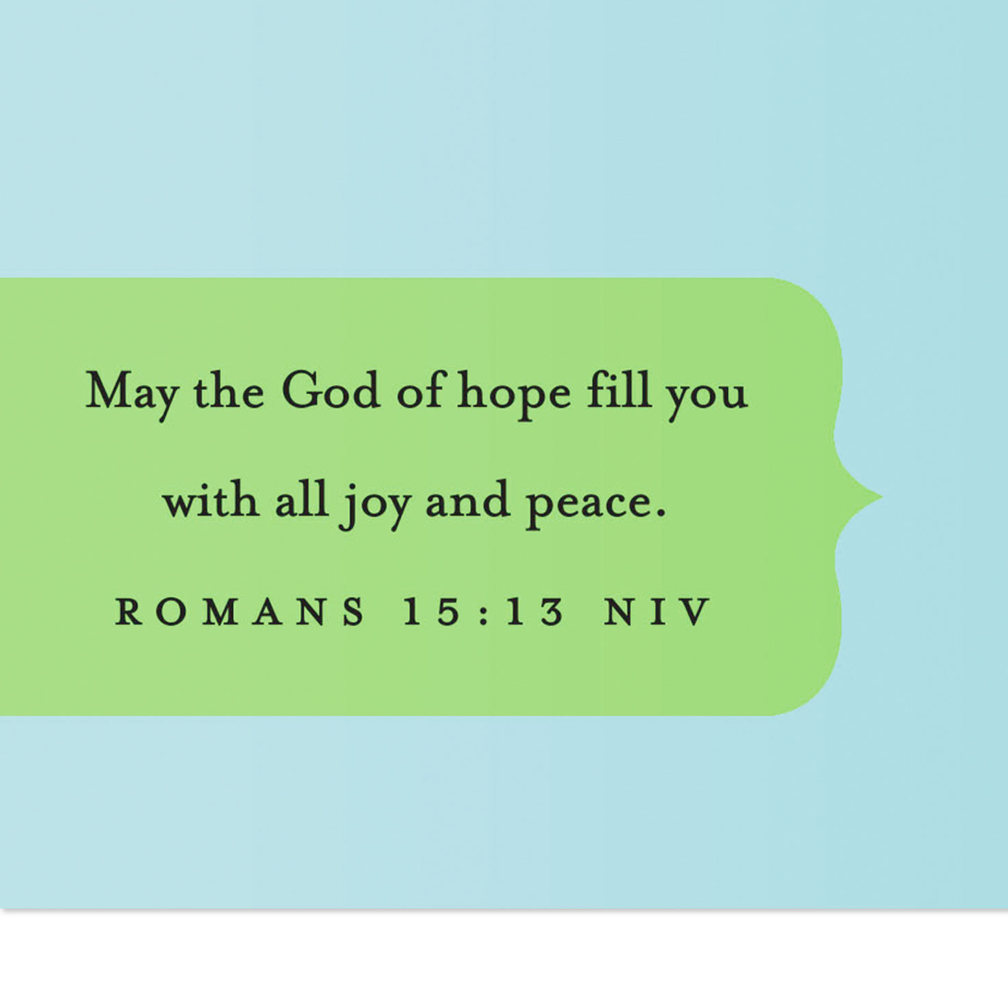 Robins Eggs in Nest Mailbox Religious Easter Card scripture image number 3