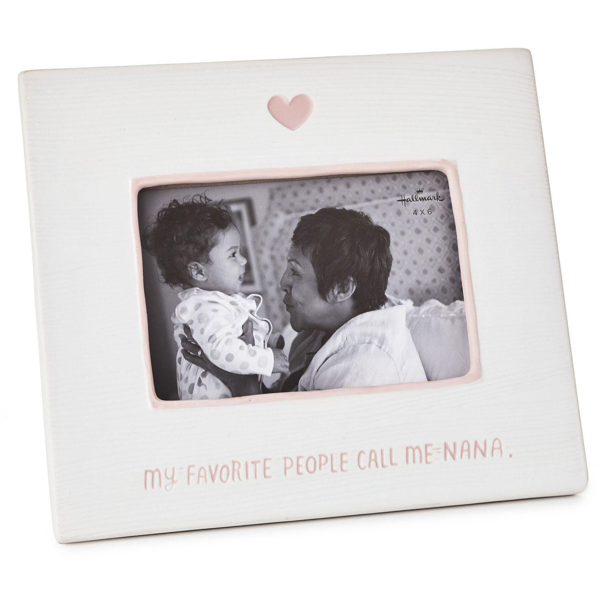 My Favorite People Call Me Nana Ceramic Picture Frame, 4x6 Picture