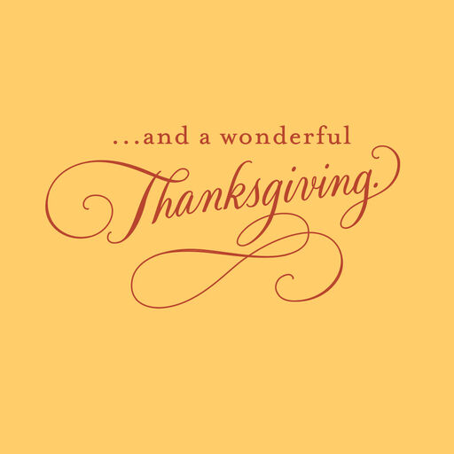 Simple Joys Woodland Animals Thanksgiving Card, 
