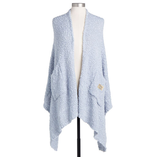 Demdaco Light Blue Giving Shawl, 