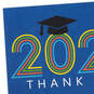 2023 Striped Lettering Blank Graduation Thank-You Notes, Pack of 40, , large image number 3