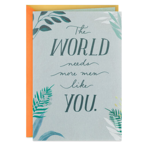 More Men Like You Birthday Card for Him, 