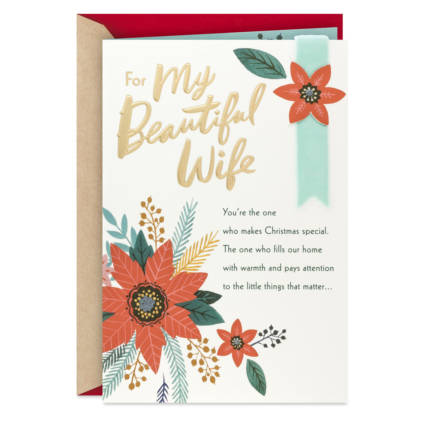 You Make Christmas Special Religious Christmas Card for Wife