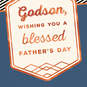 A Blessed Day Father's Day Card for Godson, , large image number 4