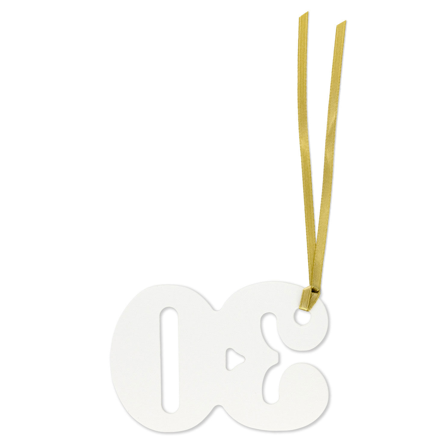 Die-Cut 30 Gift Trim With Ribbon Hanger back image number 5