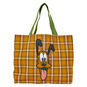 Loungefly Disney 95 Years of Pluto Plaid Tote Bag Front image number 1