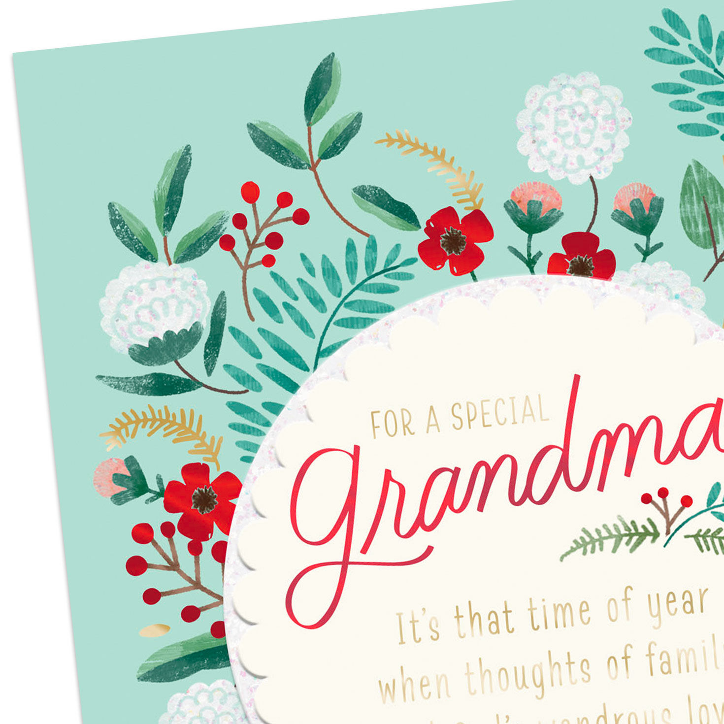 Many Reasons to Feel Thankful Religious Christmas Card for Grandma for only USD 3.99 | Hallmark