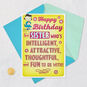 Peanuts® Lucy Fun and Intelligent Sister Funny Birthday Card, , large image number 5
