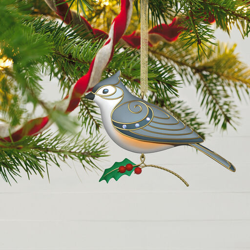 The Beauty of Birds Tufted Titmouse Ornament, 