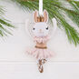 Ballerina Bunny Christmas Ornament hanging on tree image number 2