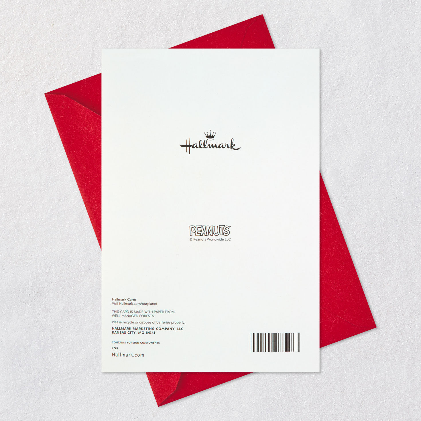 Peanuts&reg; Snoopy Snow Angel Musical Christmas Card With Motion, , large image number 7