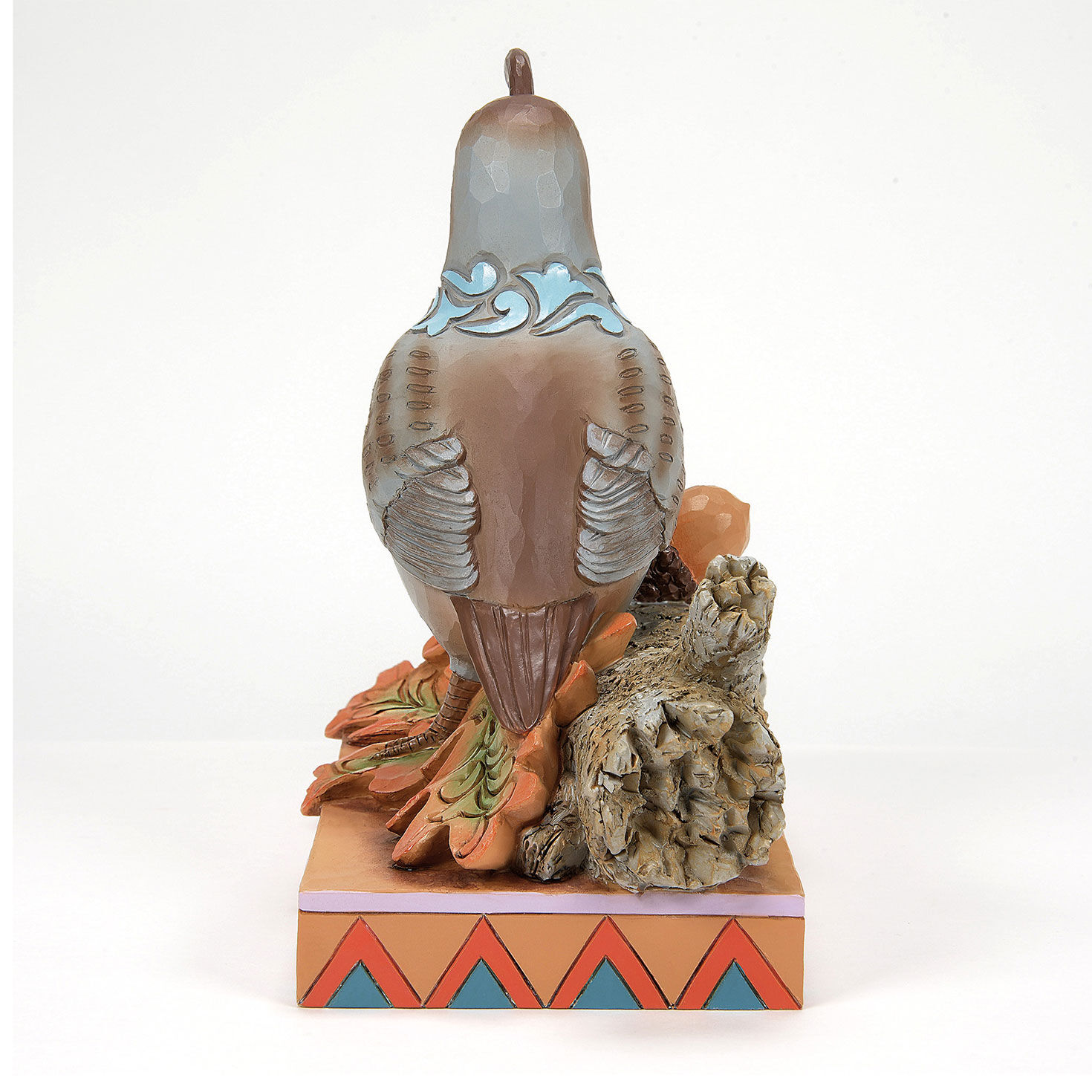 Jim Shore Quail on Autumn Leaves Figurine  image number 2