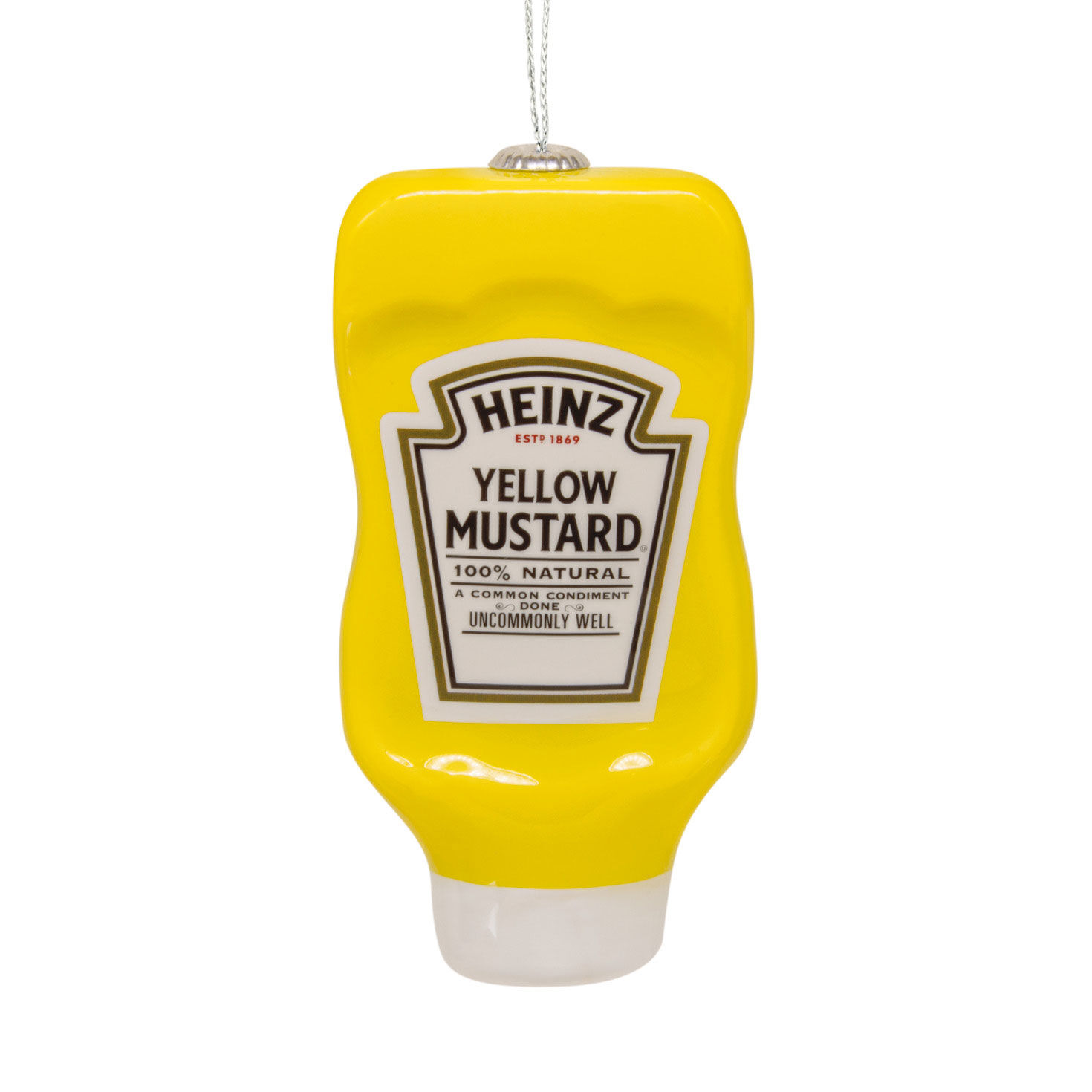 Heinz™ Mustard Bottle Shatterproof Hallmark Ornament