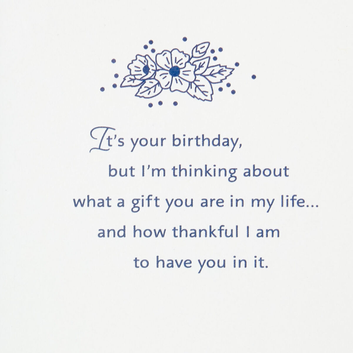 What a Gift You Are to Me Birthday Card - Greeting Cards - Hallmark