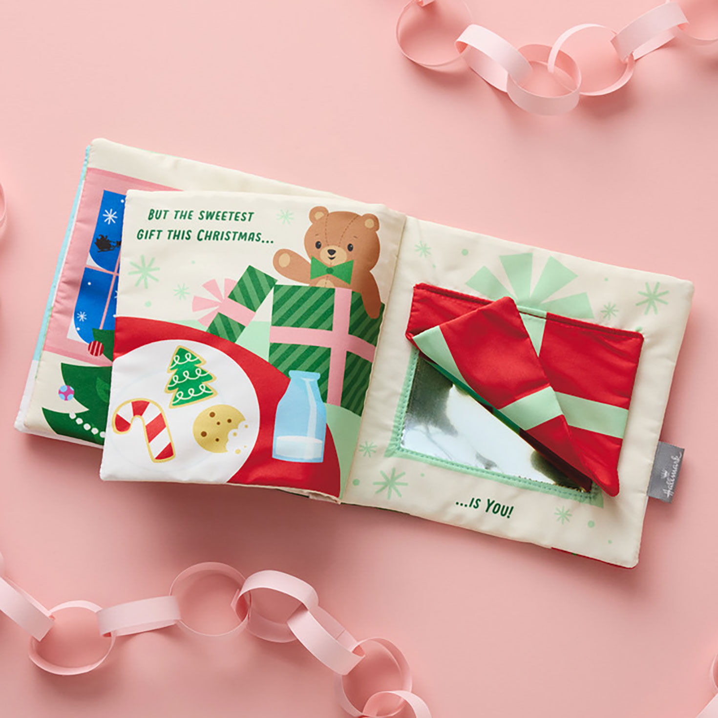 Christmas Touch-and-Feel Cloth Book for Baby  image number 2