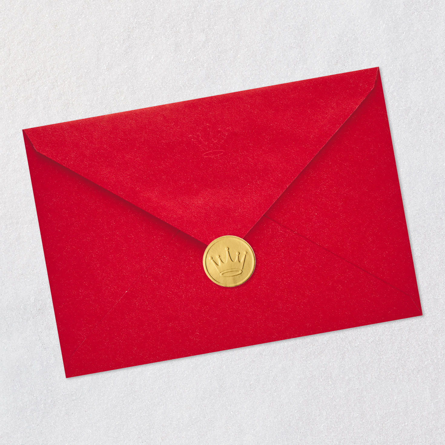 Holiday Greenery Son and Daughter-in-Law Christmas Card Envelope Back with Seal image number 9