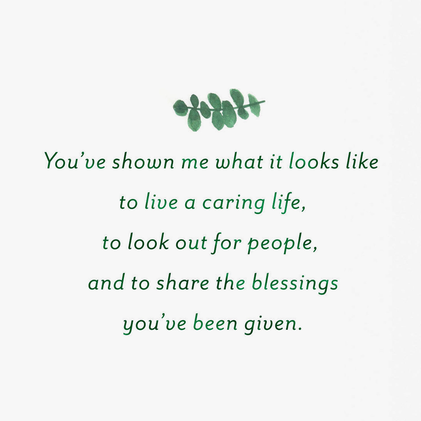 Holiday Table Grandma Christmas Card Sentiment image number 2