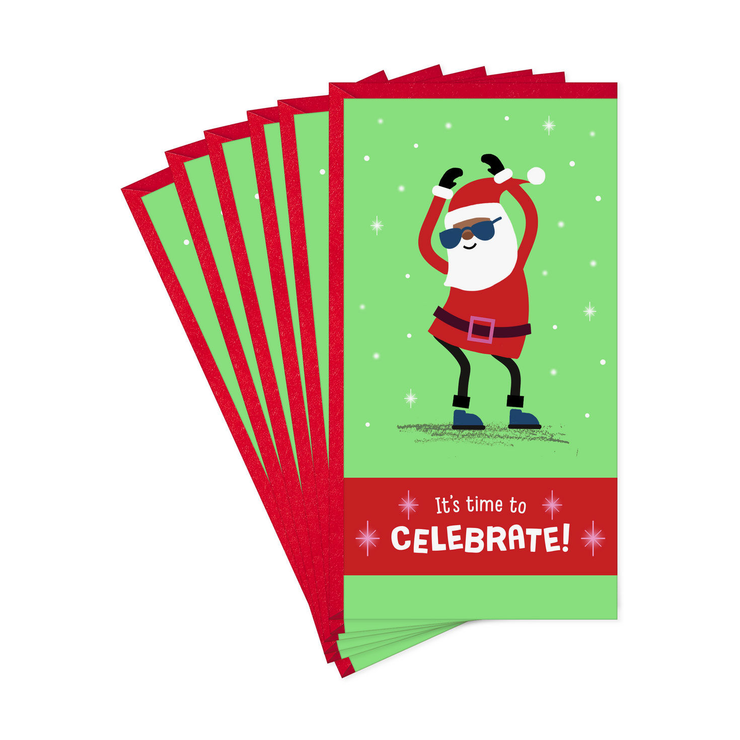 Get Your Holiday Groove On Money Holder Christmas Cards, Pack of 6