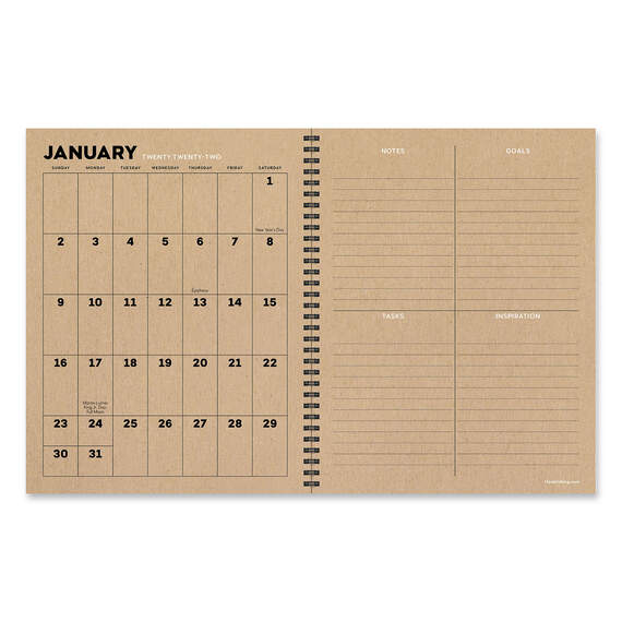 Spots of Dots Spiral 2022 Weekly/Monthly Planner, 12-Month, , large image number 2