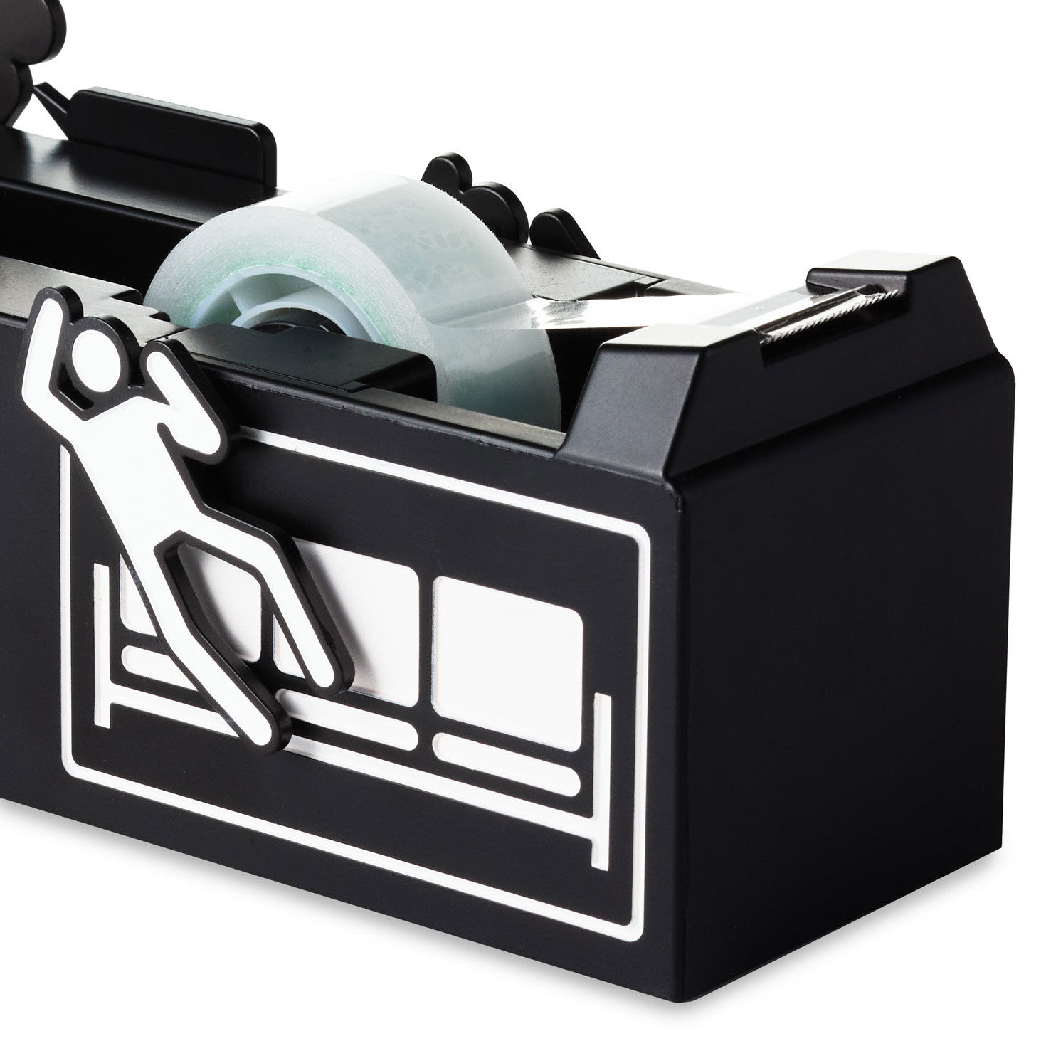The Office Tape Dispenser With Parkour Quotes closeup view image number 3